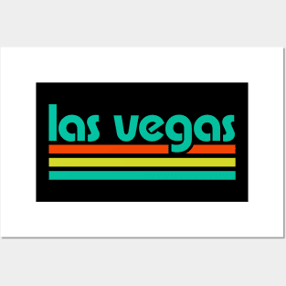 Retro Las Vegas Stripes Posters and Art